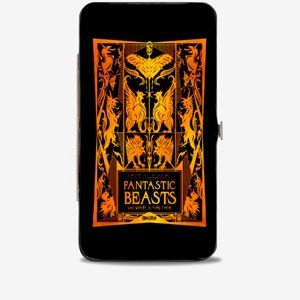 HARRY POTTER FANTASTIC BEASTS OBSCURUS BOOK BINDING HINGE WALLET